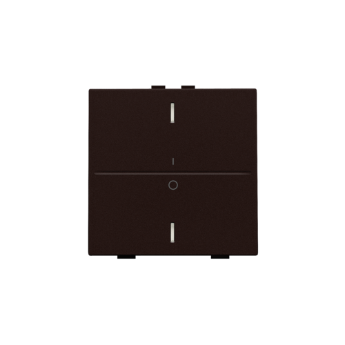 Single key with 'I' and '0' symbols for push button with 2 control ...