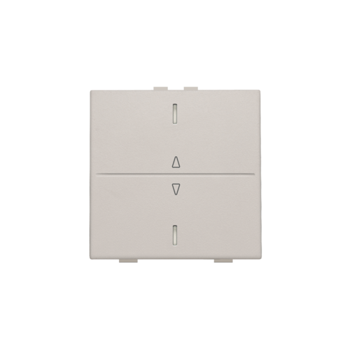 Single key with 'up' and 'down' arrows for a push button with 2 control ...