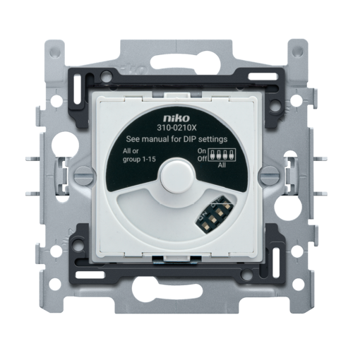 Base for DALI rotary dimmer