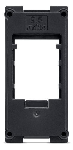 niko Adapter 9.5, single, flat for RJ connectors 650-450xx