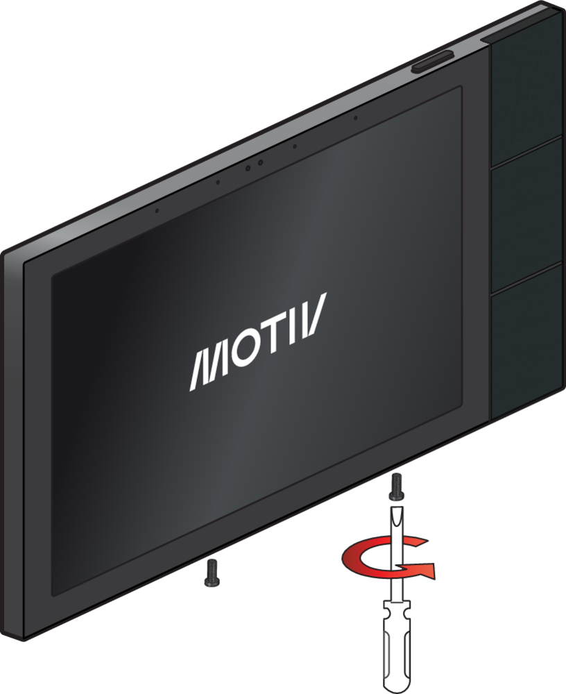 Secure the screen