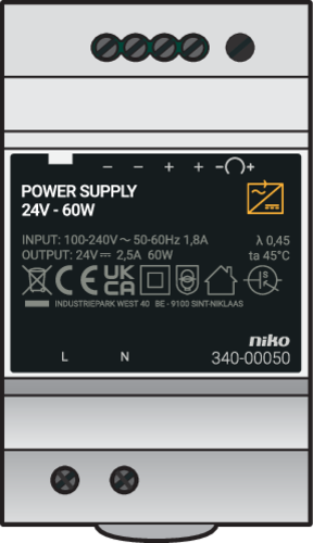 Modular power supply 24 Vdc, 2,5 A, 60 W