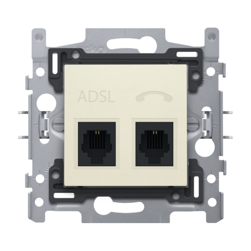 Splinter Adsl Flush-mounted ADSL splitter cream