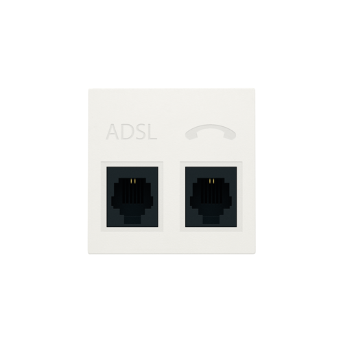 Inbouw adsl splitter 45x45