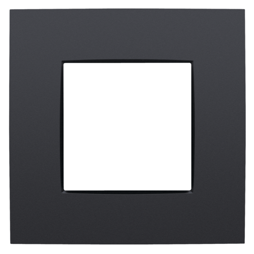 Single faceplate, Niko Intense anthracite coated