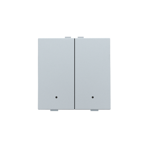 Double push button with LEDs and comfort sensors for Niko Home Control ...