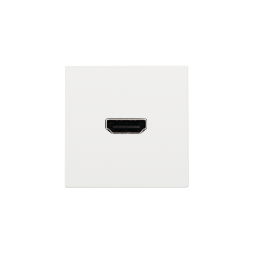 Afwerkingsset met HDMI-naar-HDMI-aansluiting, white coated