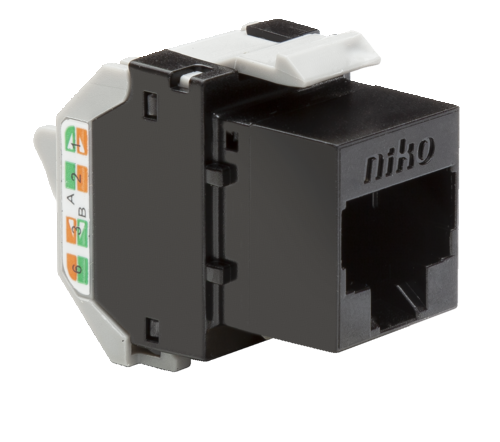 Unshielded RJ45 connector UTP Cat. 6A, PoE++ ready, for bandwidths up ...