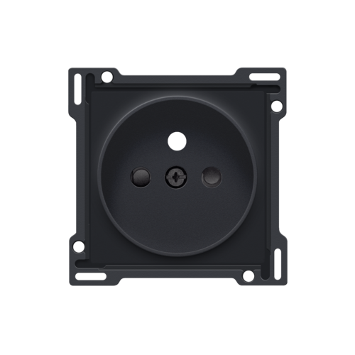 Afwerkingsset voor stopcontact met penaarde en beschermingsafsluiters,