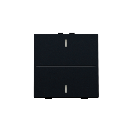 Single key for push button with 2 control buttons and 1 or 2 feedback ...