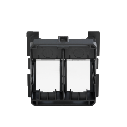 Adaptor 9.4, double, oblique for RJ connectors 650-450xx
