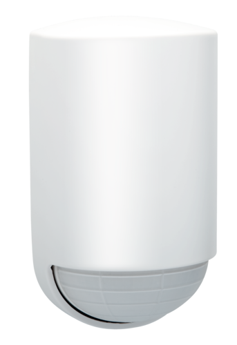 Bewegingsmelder, 230 V, 16 m, 180°, IP54, voor opbouw, wit