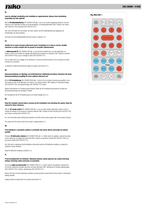 IR remote control