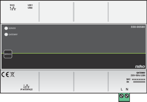 Gateway voor Niko Home Control