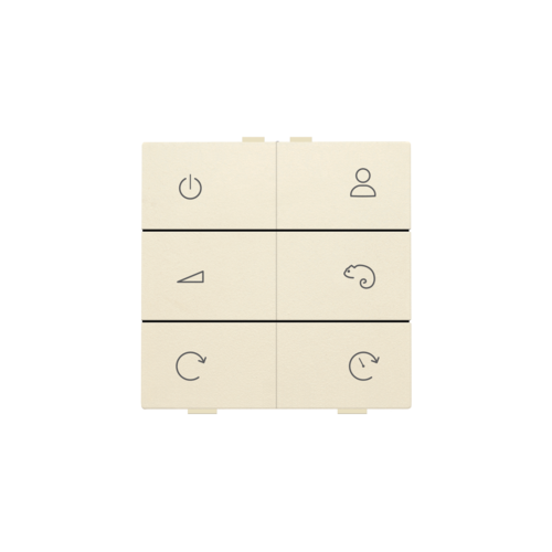 Wireless RGB(W)-wall control RF, cream