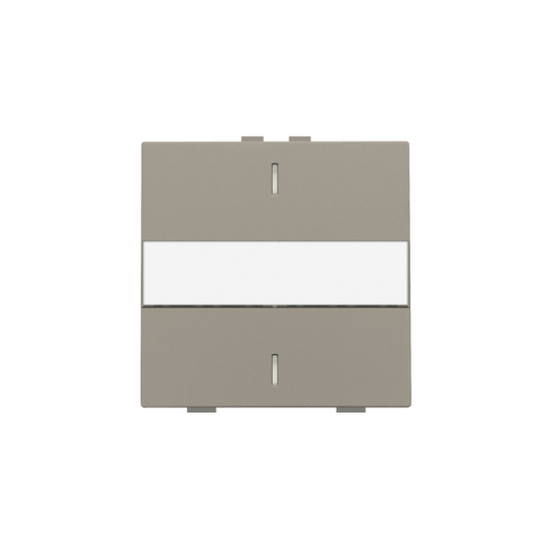 Single key with text field for push button with 2 control buttons and 1 ...