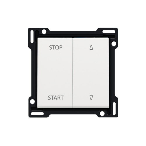 Finishing set for electrically separated roll-down shutter switch ...