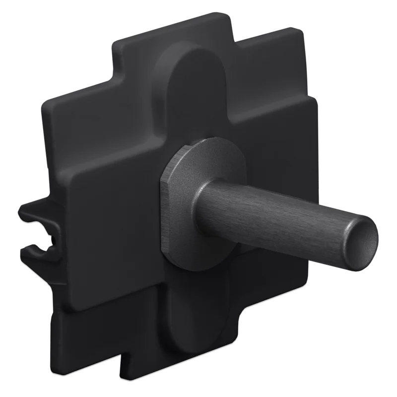 Niko Toggle for single switch functions, alu grey brushed