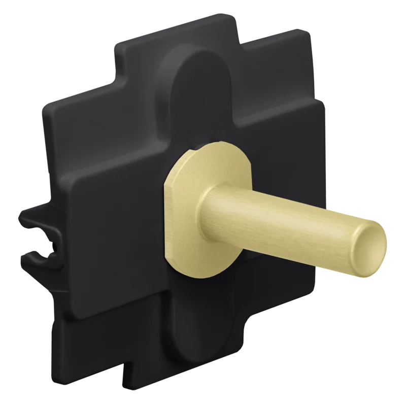 Niko Toggle for single switch functions, alu grey brushed