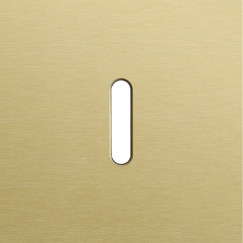 Enkelvoudige afdekplaat, voor enkelvoudige schakelfuncties, Niko