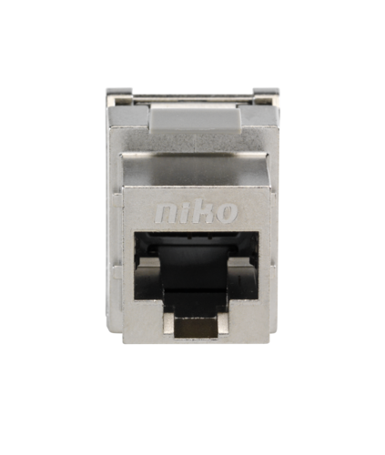 Shielded RJ45 connector STP Cat. 6A, for bandwidths up to 500MHz