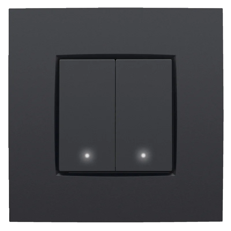 Geconnecteerde tweevoudige schakelaar, 2 x 10 A (totaal max. 16 A